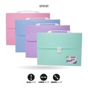 ARCHIVADOR AH ROYAL COLOR PASTEL 5511 A4, 13BOLSILLOS,65MIC [PAC4788]