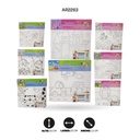 LIENZO ESTAMPADO 20x20CM 8 MOTIVOS [PAC4826-2263]