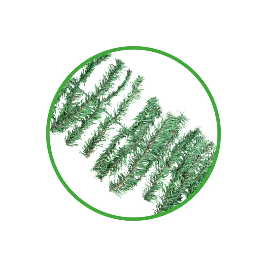 GUIRNALDA DE NAVIDAD VERDE CLARO  270CM-24CM-200PIN [PAC5258]