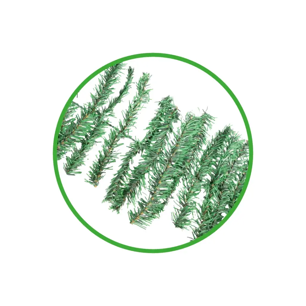 GUIRNALDA DE NAVIDAD VERDE CLARO  270CM-28CM-300PIN [PAC5259]