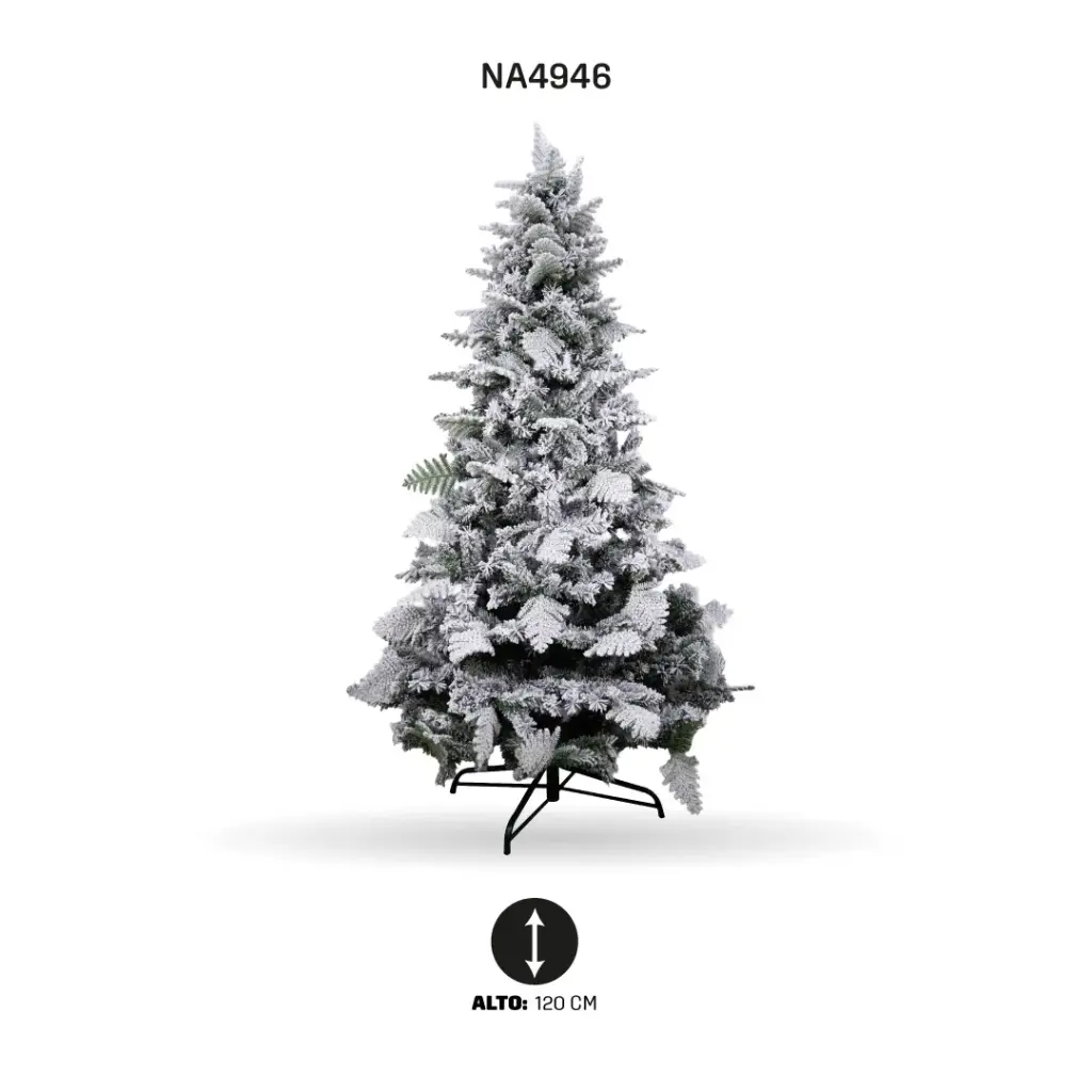 ARBOL DE NAVIDAD CON NIEVE E7013RF -120 CM/258T [PAC5274]