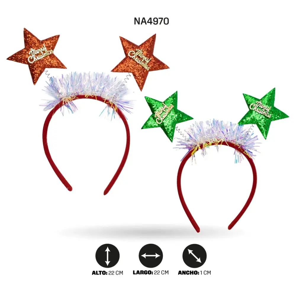 DIADEMA DE NAVIDAD -11 BOX/12 [PAC4933]
