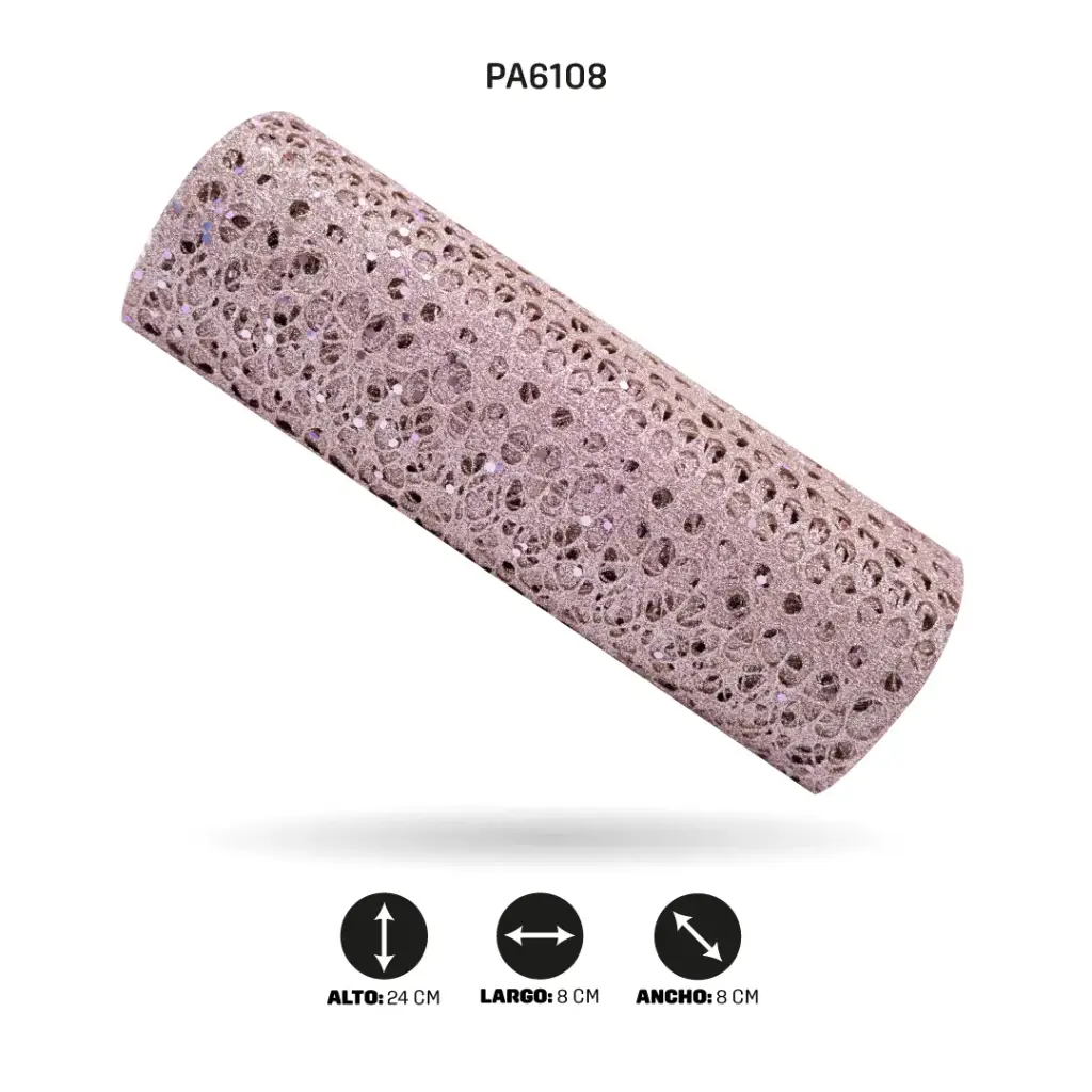 MALLA 24cm x 5y PALO ROSA [PAC4992]