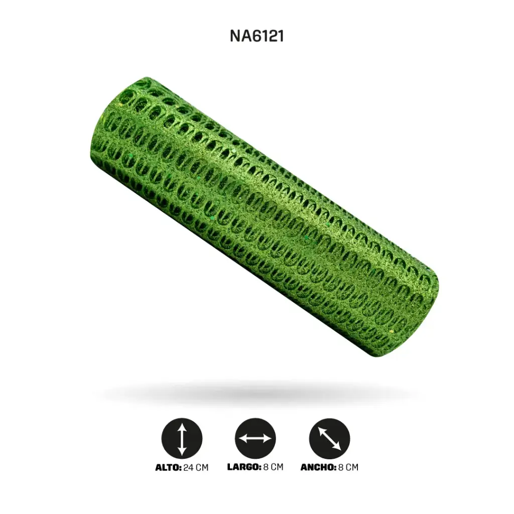 MALLA 24cm x 5y VERDE ESMERALDA [PAC5016]