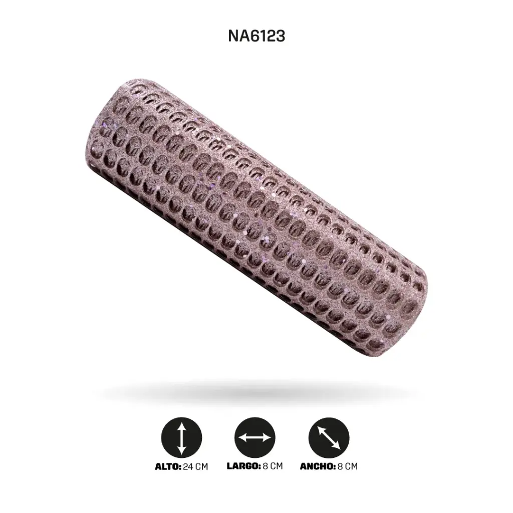 MALLA 24cm x 5y MALVA ROSADO [PAC5018]