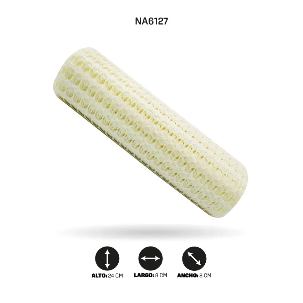 MALLA 24 cm x 5y AMARILLO VAINILLA [PAC5027]