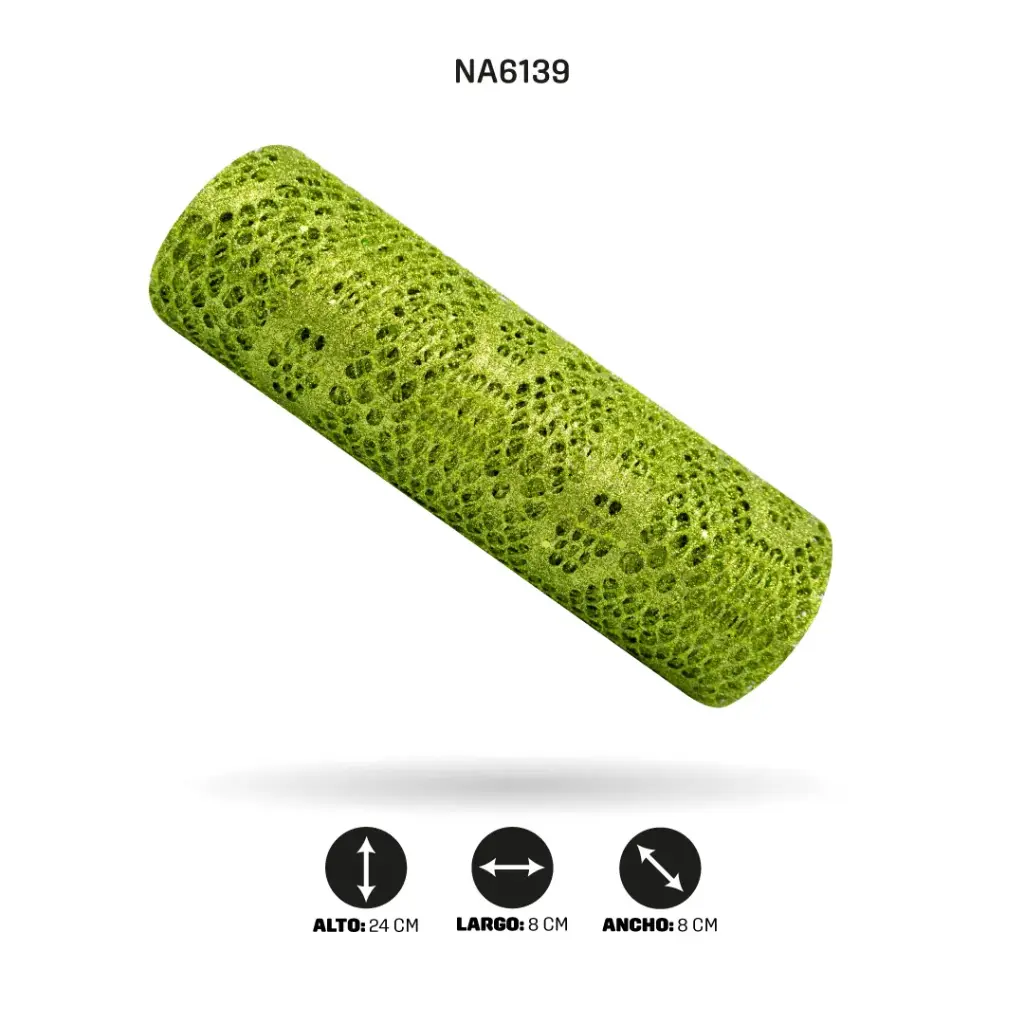 MALLA 24cm x 5y VERDE PISTACHO CLARO [PAC5055]