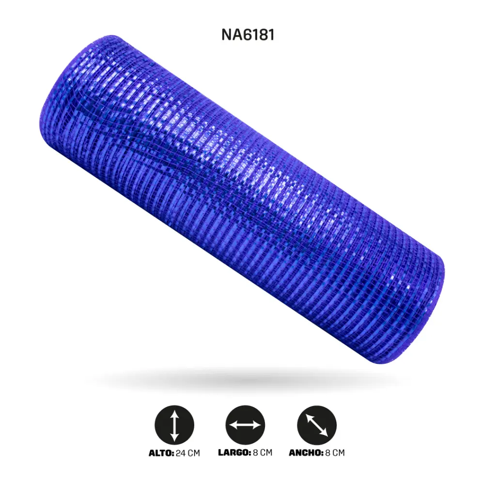 MALLA 24cm x 7m VIOLETA ELÉCTRICO [PAC5110]