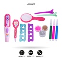 ACCESORIOS PARA CABELLO, UÑAS JUEGO DE ARTE 3 EN 1 [MBK-375]