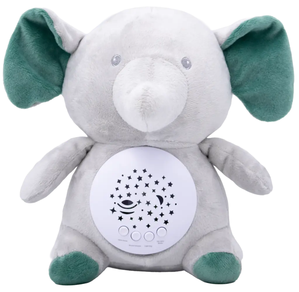 Peluche Elefante - Muñeco Suave Abrazable [MBQ662-8A]