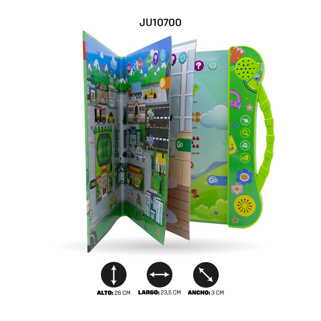 LIBRO INTERACTIVO CON SONIDO [UC178-18]