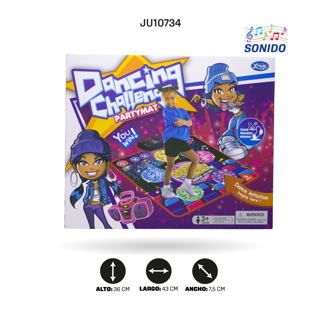 ALFOMBRA DE BAILE DE 5 CUADROS [XY-23128]