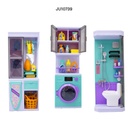 SET DE BAÑO, LAVADO Y PLANCHADO CON ILUMINACIÓN Y MÚSICA [78806A-1]