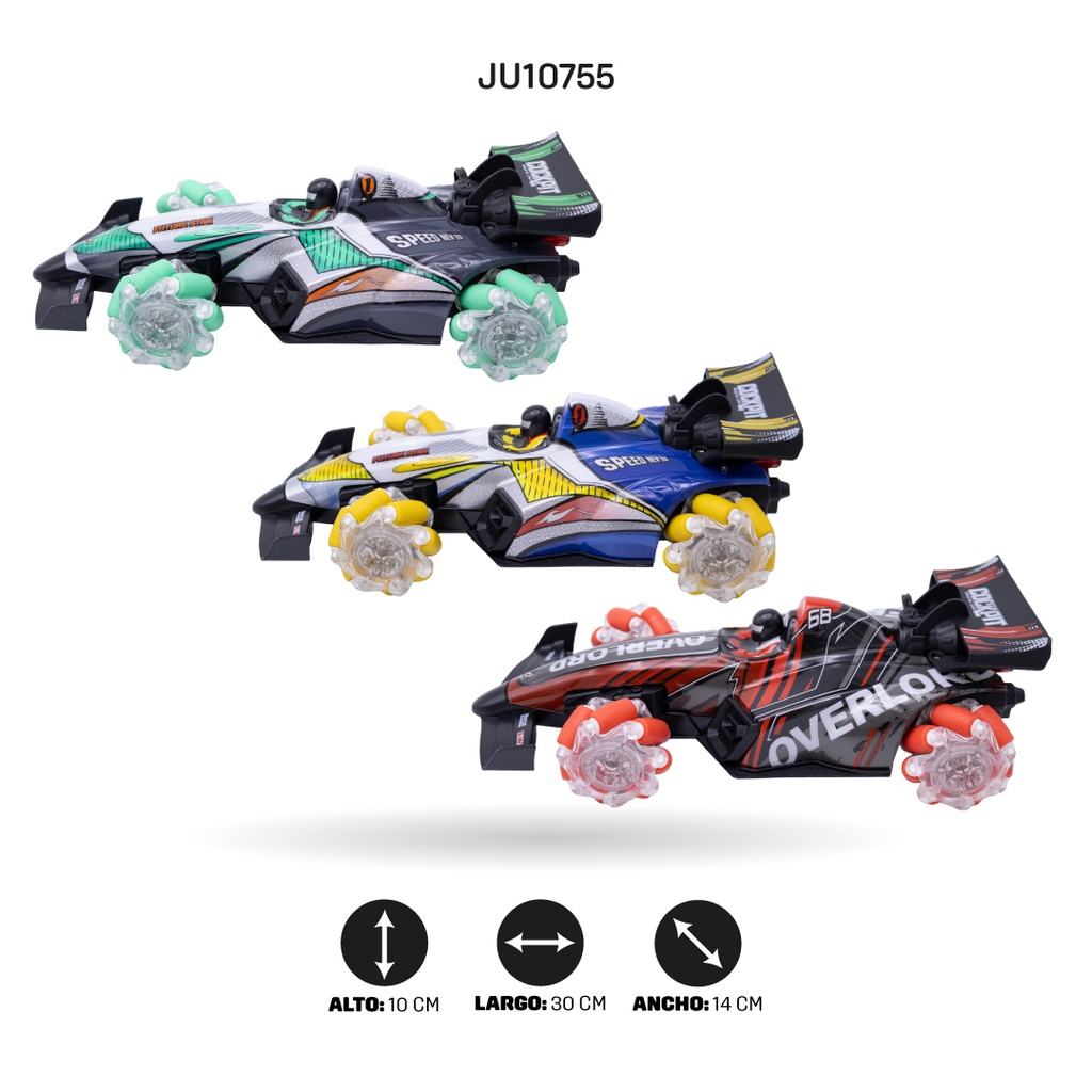 VEHICULO FORMULA 1 CON RADIOCONTROL Y CARGADOR USB [680-1]