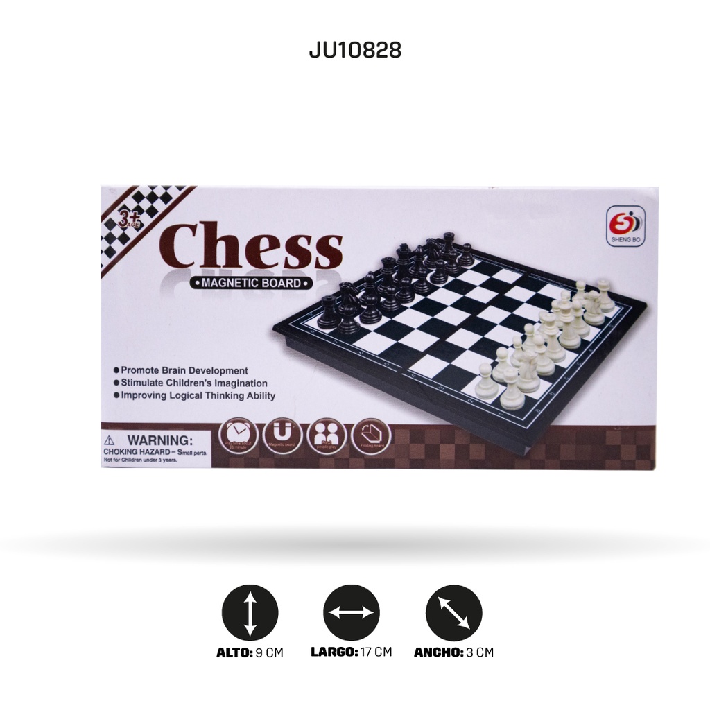 AJEDREZ MAGNÉTICO PEQUEÑO [S2201-6]