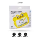TABLERO CON CUENTAS MAGNÉTICAS FIGURA CANGREJO [YM-80]