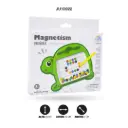 TABLERO CON CUENTAS MAGNÉTICAS FIGURA TORTUGA [YM-81]