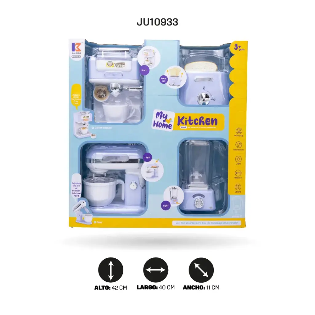 JUEGO DE ELECTRODOMÉSTICOS [8057B]