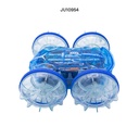 CARRO TRASLÚCIDO RADIO CONTROL DE CINCO VÍAS, CON USB [DH666-91B]