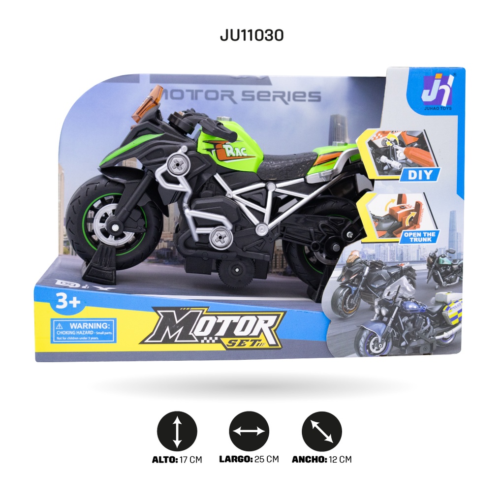 MOTOCICLETA DE FRICCIÓN POWERL [8080B-8]