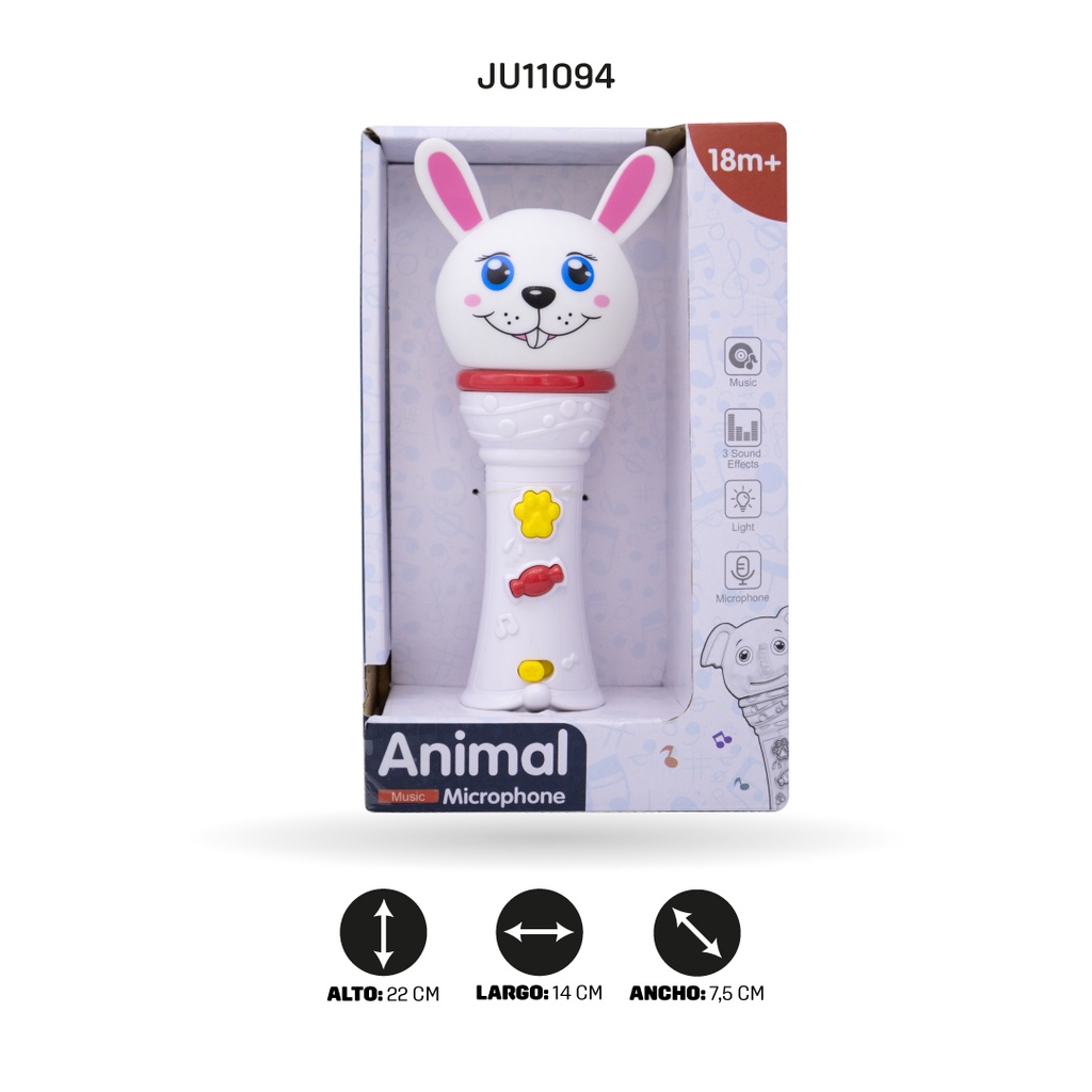 MICRÓFONO DE CONEJO [MTK040-3]