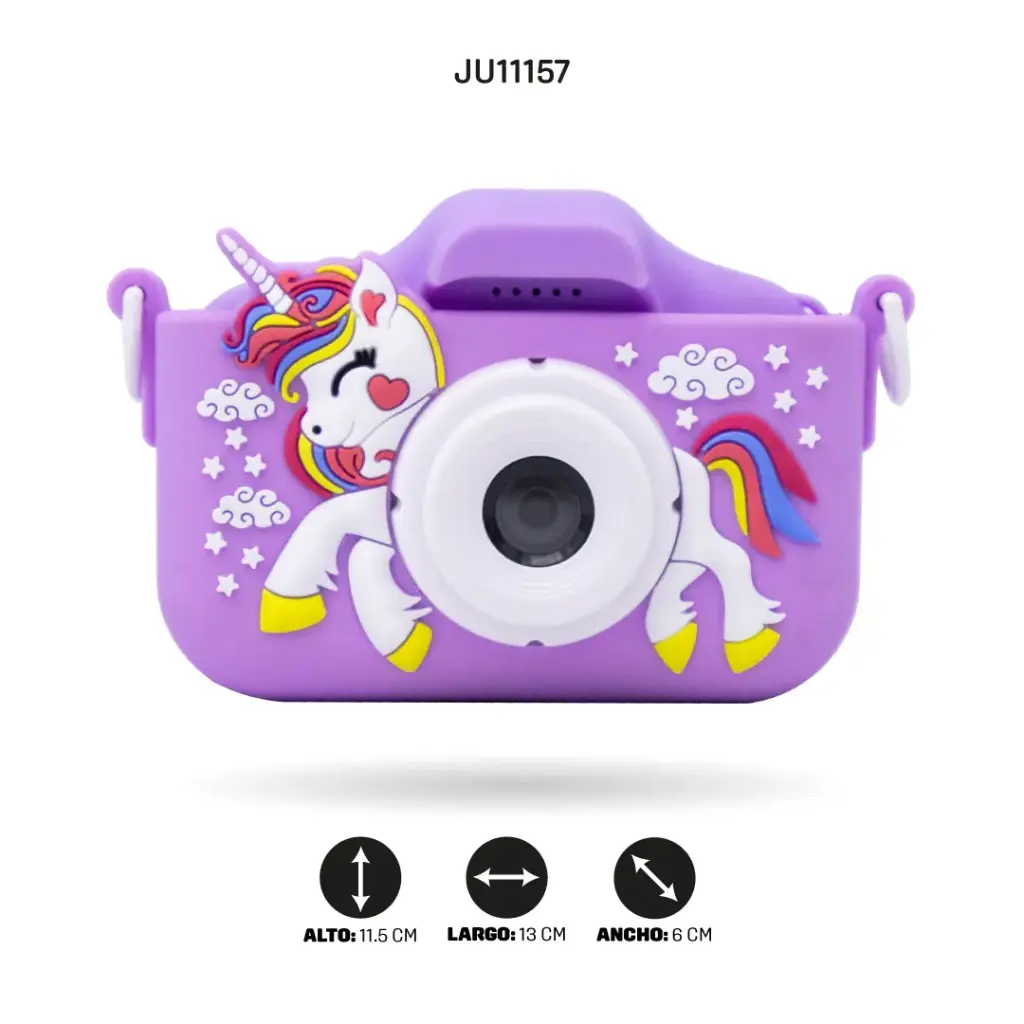 Cámara Digital Kids Pro  Fotos Reales con  Lente Única y cargador USB [X10S]
