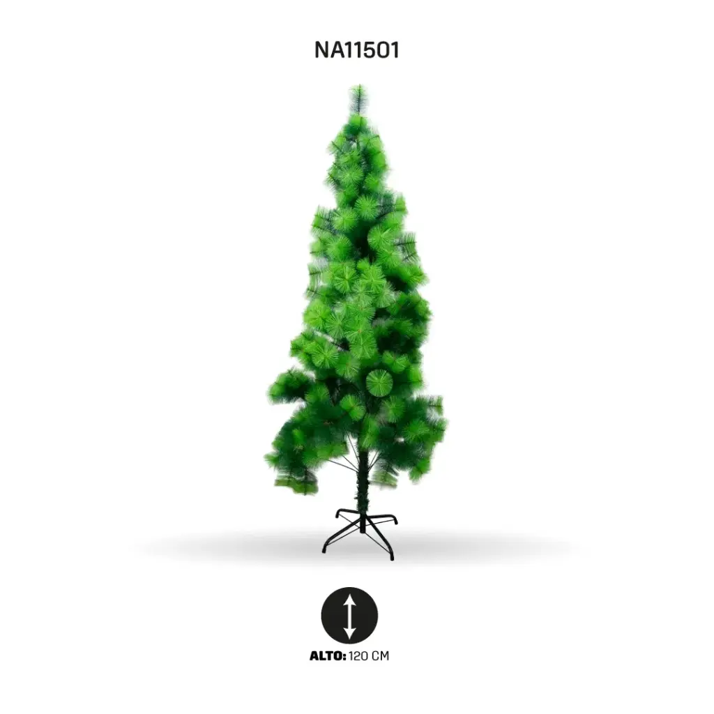 ARBOL PINO DE NAVIDA 120CM-90PIN [PAC5640]