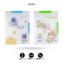 CARPETA A3 5515/5511 BOBLE GANCHO ABATIBLE ESTAMPADA 2 MOTIVOS [PAC4530]