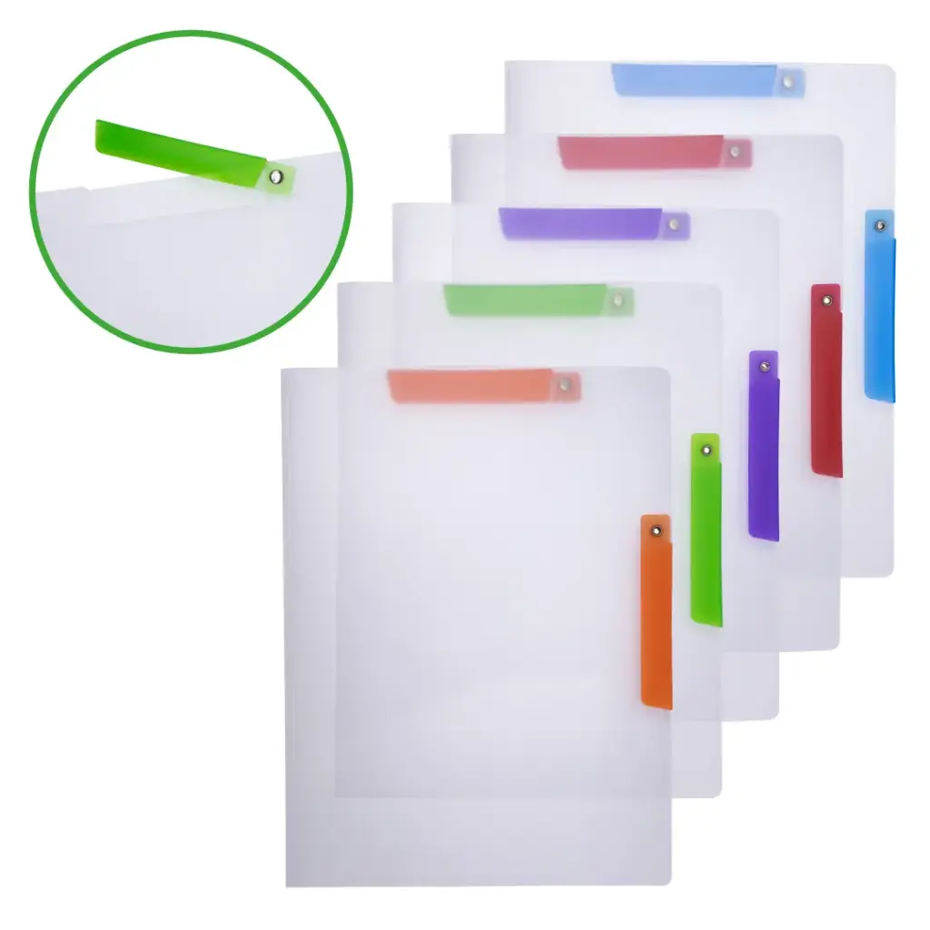 CARPETA 5500 A3 TRASLUCIDA GANCHO ABATIBLE SETX5UND [PAC4532]
