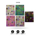 BOLSA REGALO 3D HAPPY BIRTHDAY DISPLAY X12 UND 26x32x10cm 210grs YM-1728-M [PAC5159]