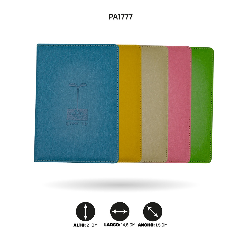 AGENDA 5 COLORES DE 120 HOJAS 25-45 [PAC4762]