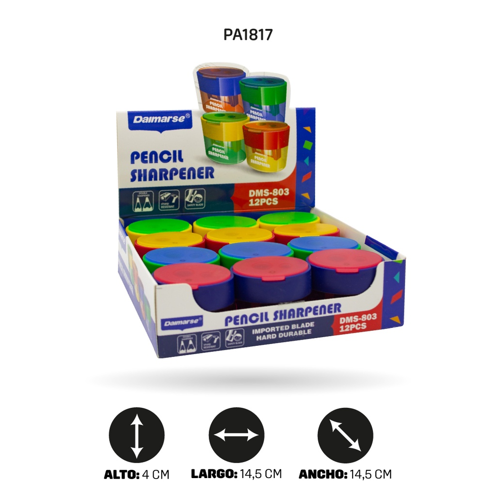 SACAPUNTAS DOBLE DMS-803 [PAC4863]