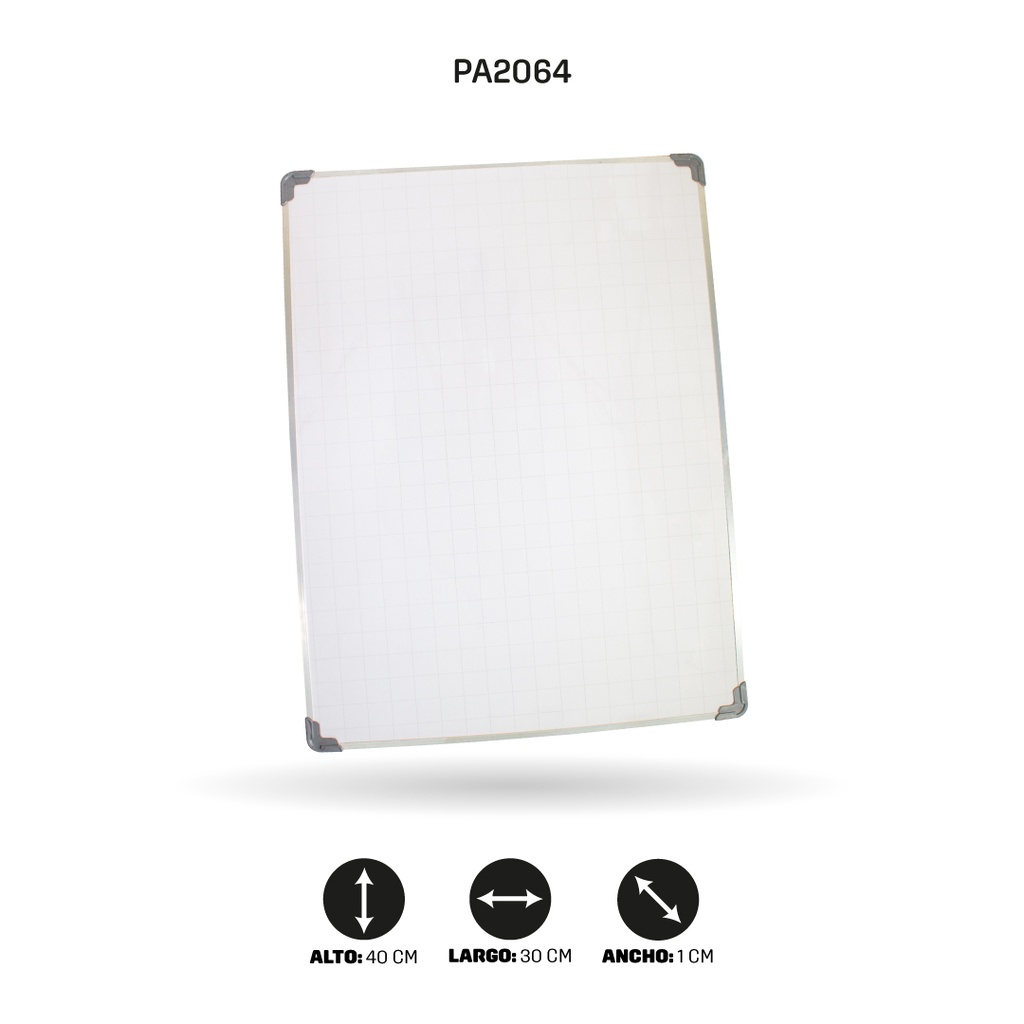 TABLERO NACIONAL CUADRICULADO 30CM X 40CM