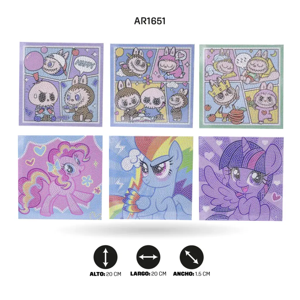 LIENZO DE DIAMANTES FYG-A [PAC4475]