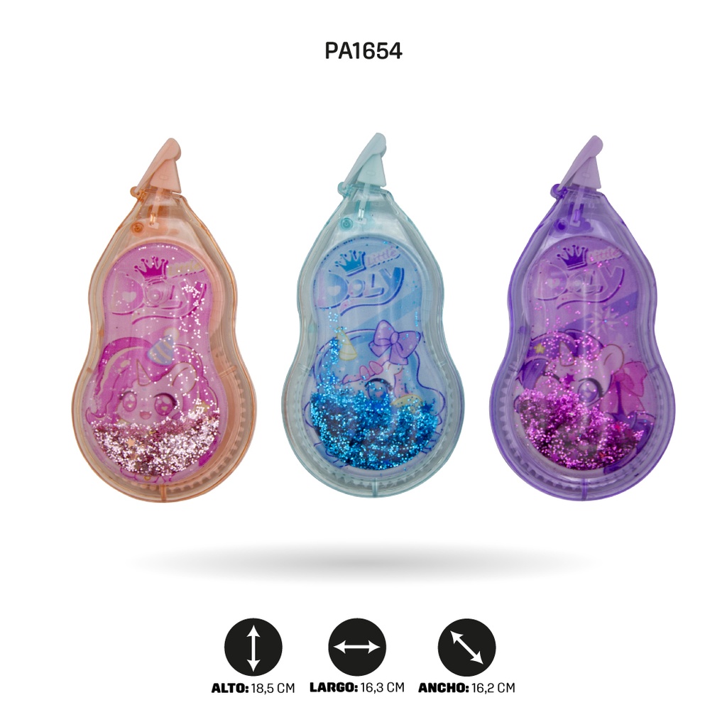 CINTA CORRECTORA PARA NIÑA ESCARCHADA DISPL X24 [PAC4510]