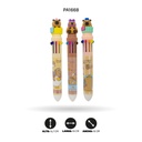 BOLIGRAFO 10 COLORES CAPYBARA BOX 36 UND XX-6629 [PAC4561-PAC5817]