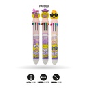 BOLIGRAFO 10 COLORES DE EMOJIS XX-6633 [PAC4562]