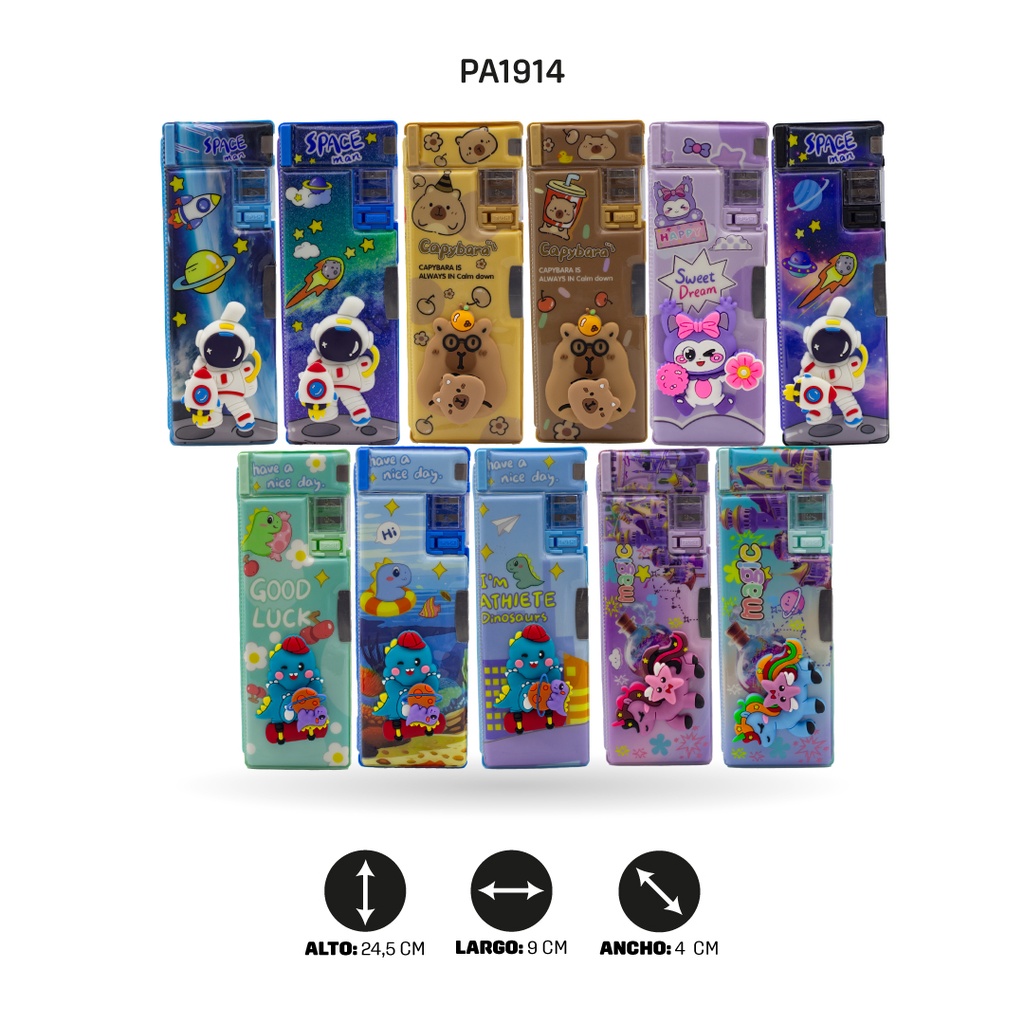 ESTUCHE MULTIFUNCIONAL FIGURA GIRATORIA XPM-569-2/7/6/3/9 [PAC4671]