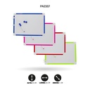 TABLERO CON BORRADOR Y MARCADOR 25x35 [PAC4732]