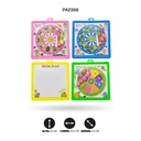 TABLERO CON DARDOS COLOR NEÓN 4 MOTIVOS 902F  [PAC4743]