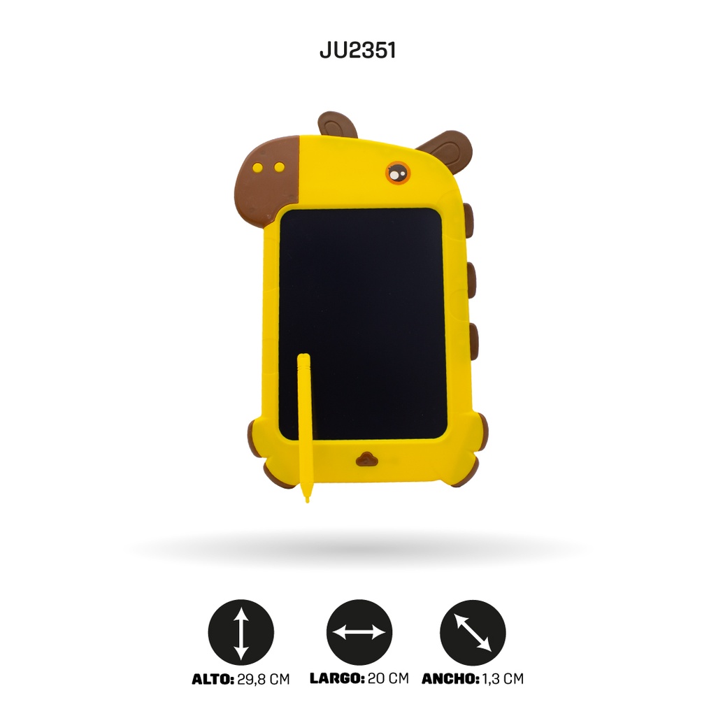 TABLET DE DIBUJO LCD FIGURA JIRAFA [PAC4726]