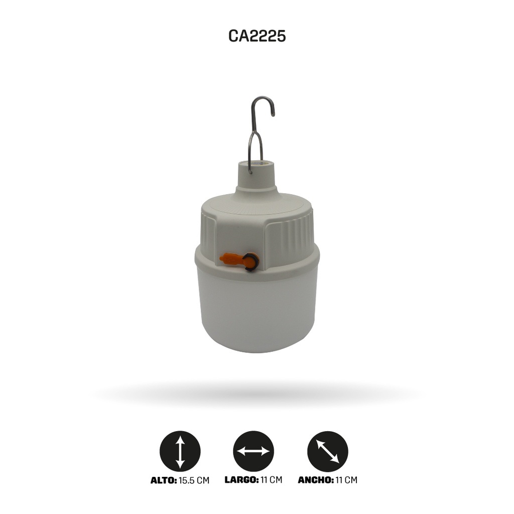 BOMBILLO RECARGABLE 5.5W TGX-1505 [PAC4471]
