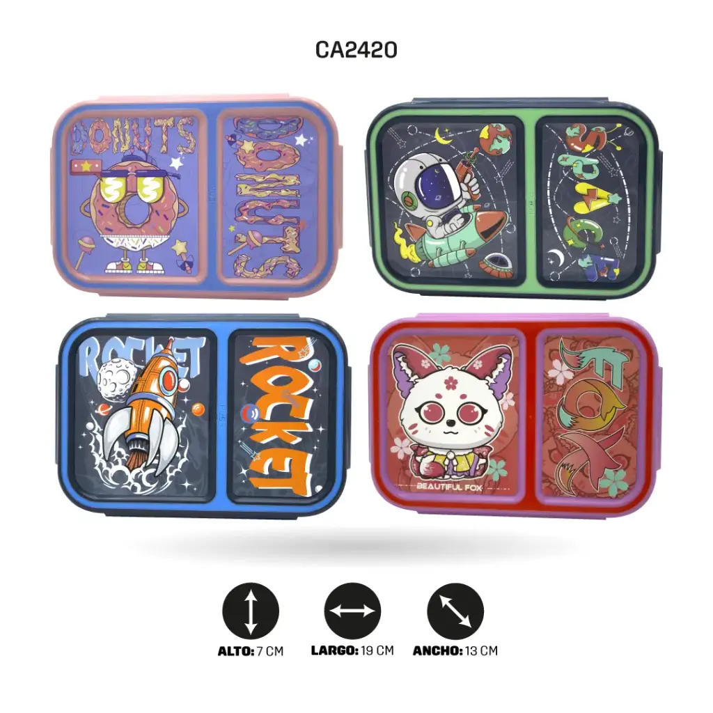 LONCHERA INFANTIL 6 MOTIVOS 884 [PAC4803]