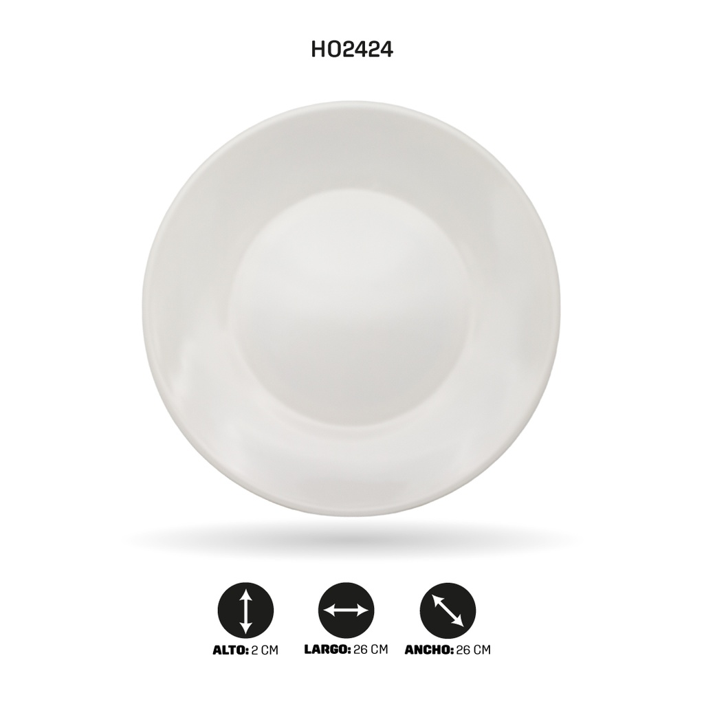BANDEJA REDONDA MELAMINA CK10210-10" [PAC5282]