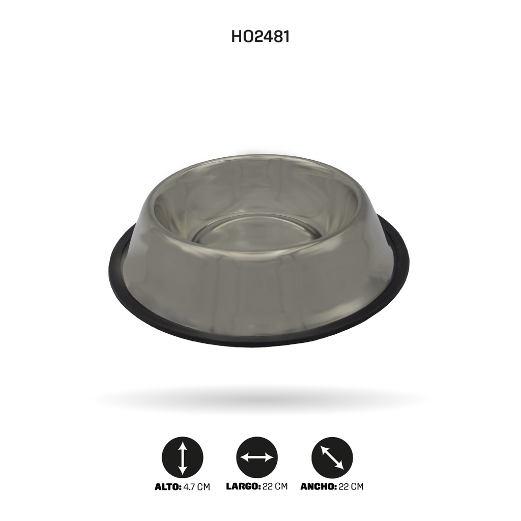 COMEDERO PARA MASCOTAS 22CM [PAC5333]