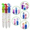 BOLIGRAFO MINA 8 COLORES 6 MOTIVOS DISPLAY X 36 QM-918[PAC4571]