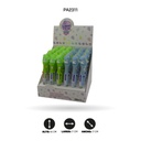 BOLIGRAFO DE DINOSAURIO CON LUZ, MINA 6 COLORES  QM-612  DISPLEY X 36 [PAC4579]