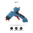 PISTOLA DE SILICONA INALAMBRICA PEQUEÑA SLP-6041 -20W CON DOSIFICADOR  [PAC5220]