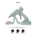 PISTOLA DE SILICONA CON BASE INALAMBRICA  CR-2024 [PAC5221]