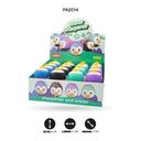 SACAPUNTA  PINGUINO DOBLE CON BORRADOR  ZD-0032 [PAC5470] DISPLAY X 16